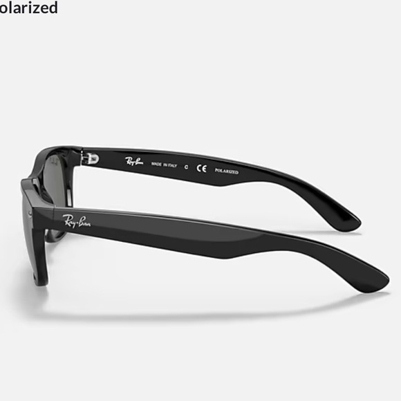 Ray-Ban RB 2132 NEW WAYFARER CLASSIC Black Sunglasses - Picture 4 of 11